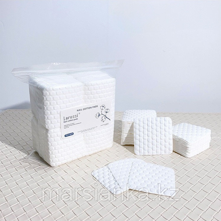 Безворсовые салфетки хлопковые, 500шт, фото 1