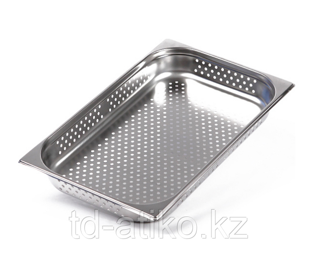 ГАСТРОЕМКОСТЬ перфорированная 5мм 1/1х4 530х325х100 Luxstahl