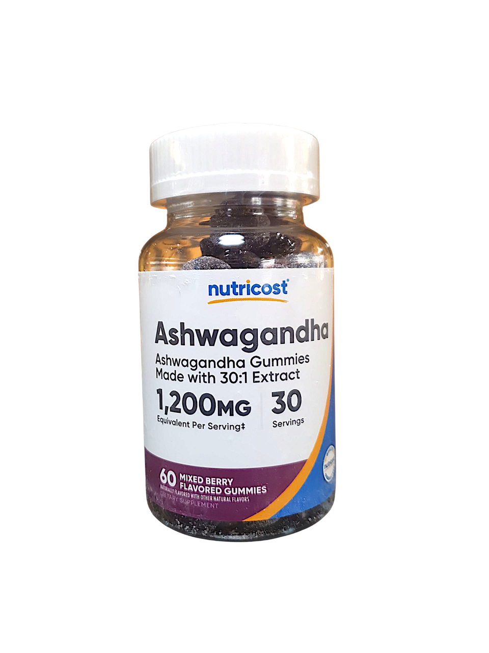 Nutricost Ashwagandha 60 жевательных конфет