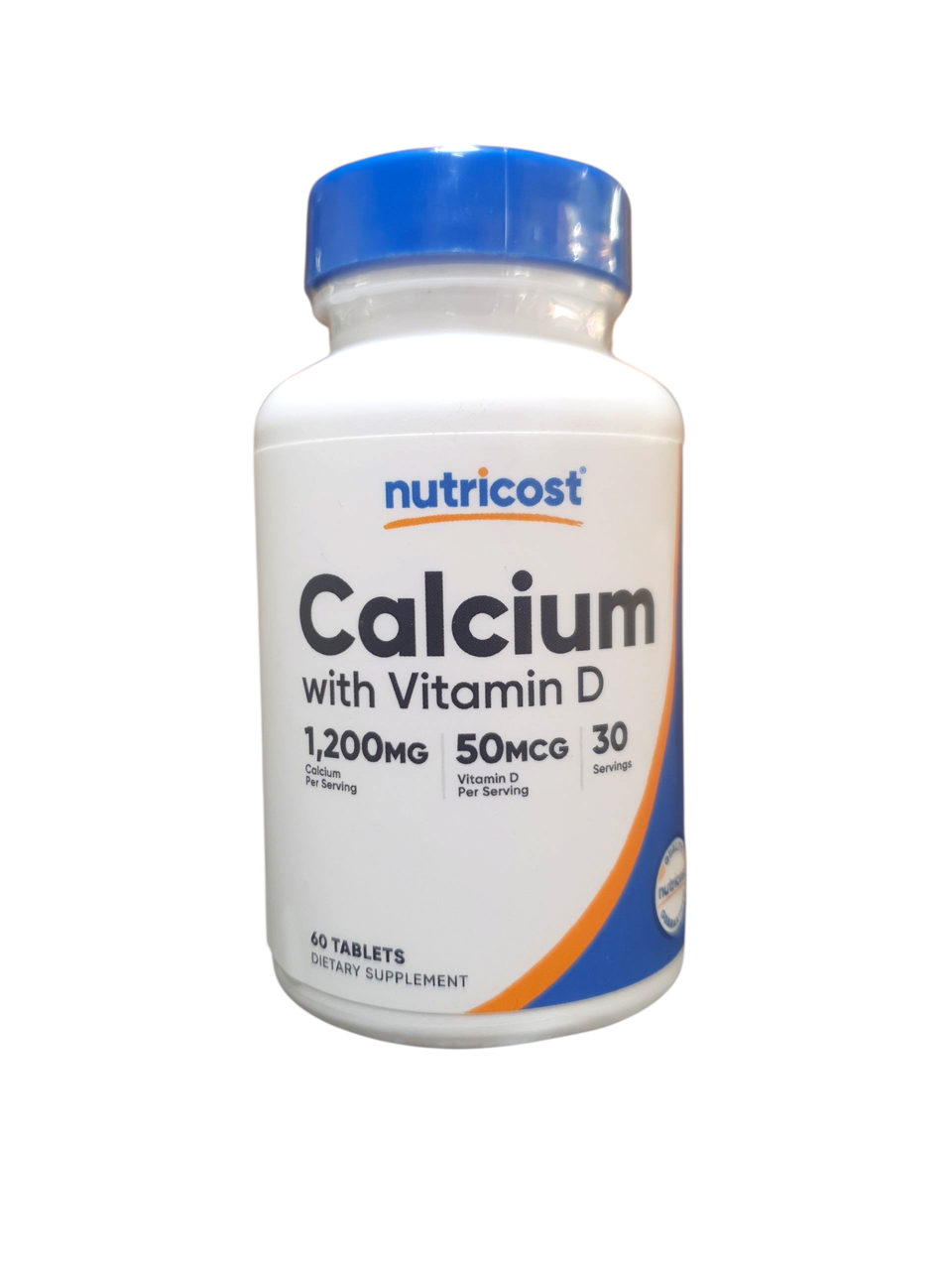 Nutricost Calcium vitamin D 60 таблеток