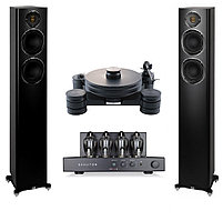 Комплект PREMIUM High-End Qualiton+Transrotor+Elac Черный