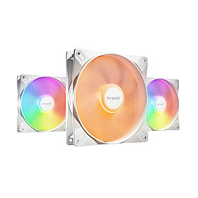 Вентилятор для компьютерного корпуса Bequiet! Light Wings LX 140mm PWM high-speed White Triple pack