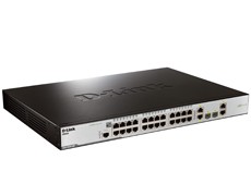 D-link DES-3200-28P Управляемый коммутатор 2 уровня с 24 портами PoE
