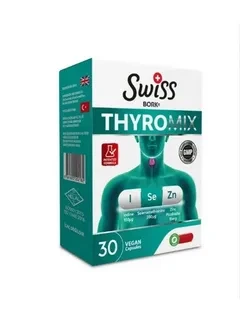 ТИРОМИКС ТУРЦИЯ Йод Цинк Селен для щитовидки/Thyromix, марки SWISS BORK. 30 капсул