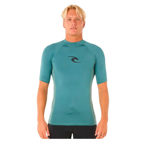 Футболка мужская для плавания Rip Curl Waves Upf Perf бирюзовый S, M, L, XL, фото 1