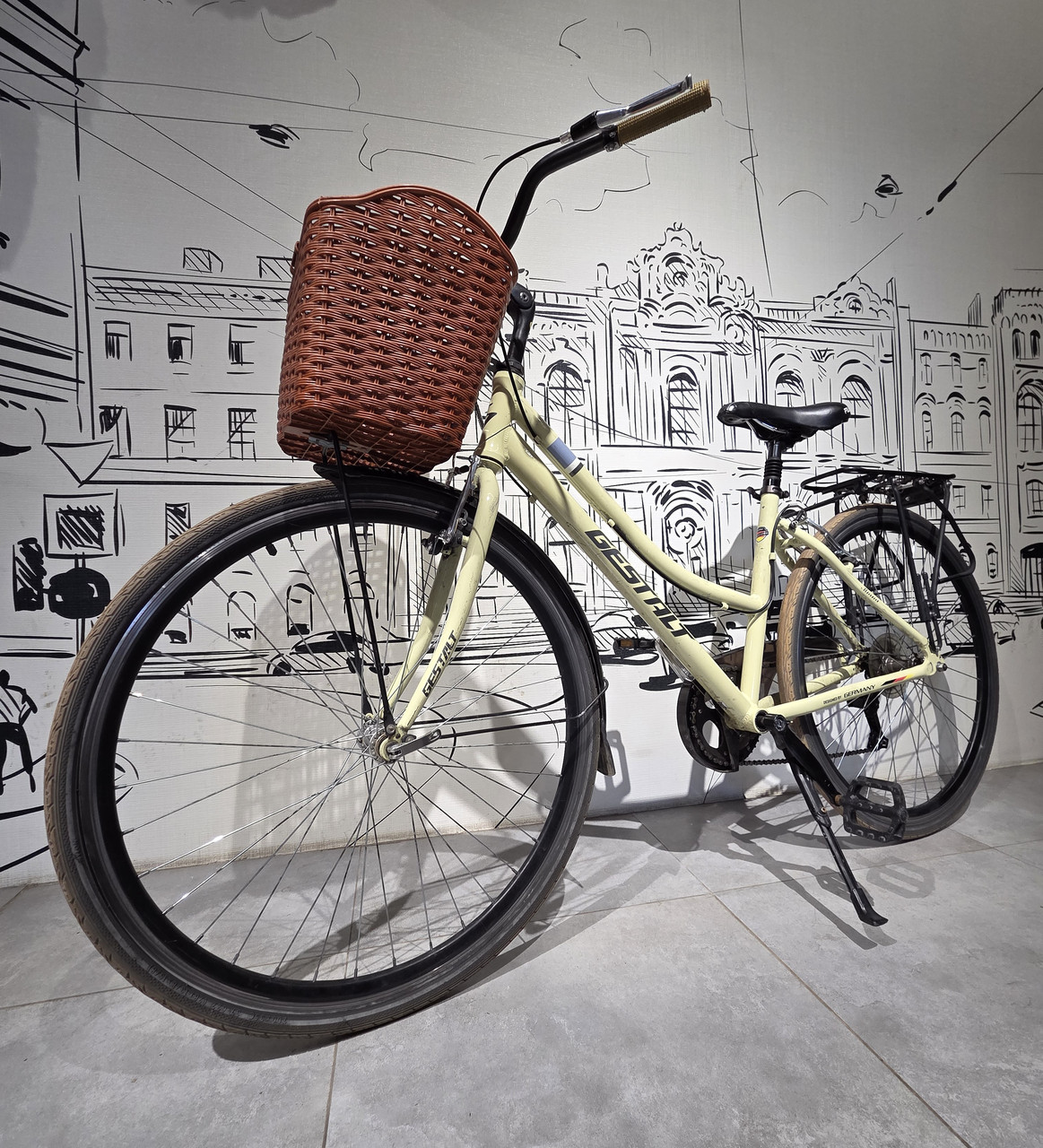 Городской Велосипед "Gestalt" 28". Алюминиевая рама. Скоростной. Дорожный.  БУ в отличном состоянии., фото 1