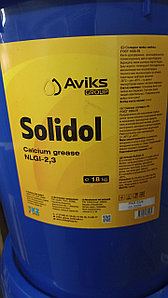 Смазка Солидол Жировой,ведро, 18 кг