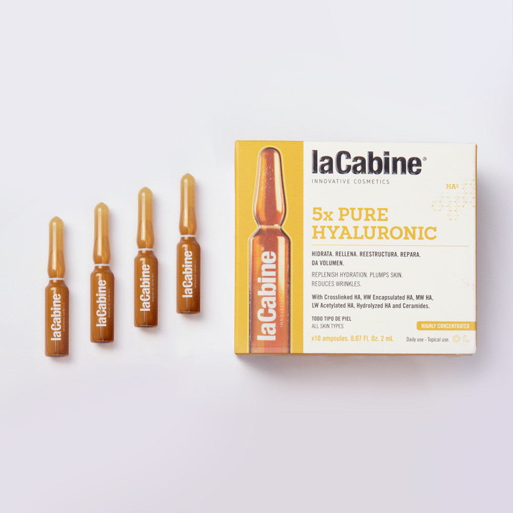 LaCabine 5xPURE HYALURONIC комплекс из 5 видов гиалуроновой кислоты в ампулах, фото 1
