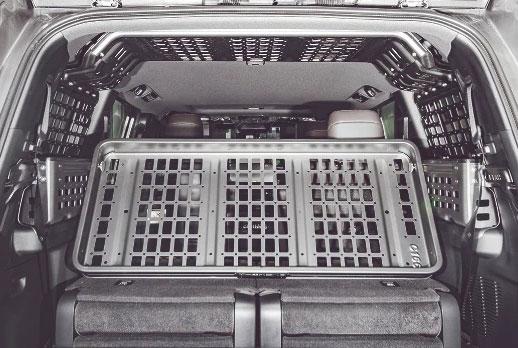 Prado 250 2024- Полка органайзеры в багажник, сталь, 2025 2026 2027