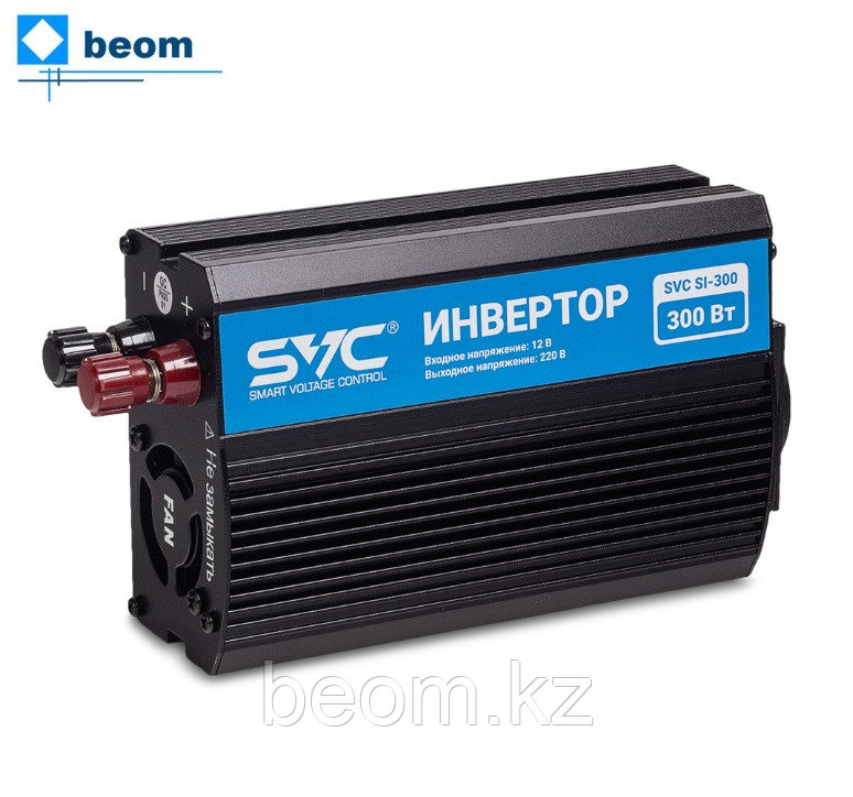 Инвертор SI-300 ( 300Вт | Вход 12В/Выход 210-240В | 1 вых.: Schuko CEE7 | USB-порт 2А | Вес 0,9 кг), фото 1
