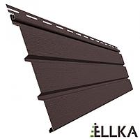 Софит без перфорации ЁLLKA Коричневый 3000х285 мм 0,86 м²