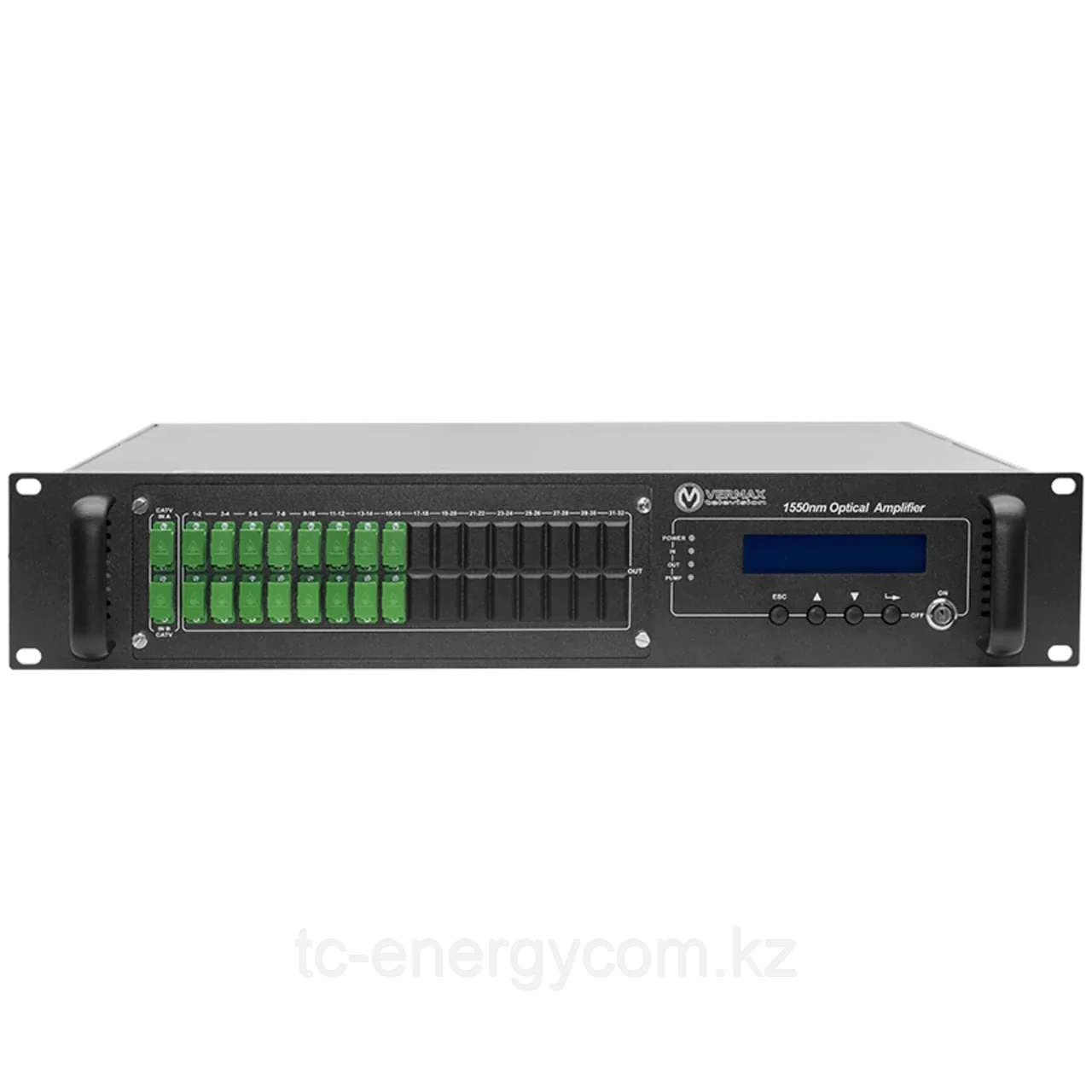 Оптический усилитель VERMAX для сетей КТВ, 2 входа, 16*17dBm выходов, фото 1