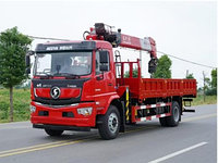 Грузовик с КМУ SHACMAN 4x2 6.3 т