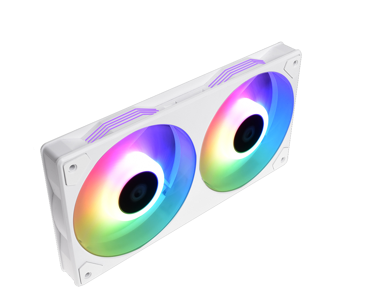 Вентилятор для корпуса ID-COOLING ICEFAN 240 ARGB SNOW