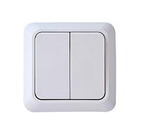 Выключатель двойной й Заря НН-02