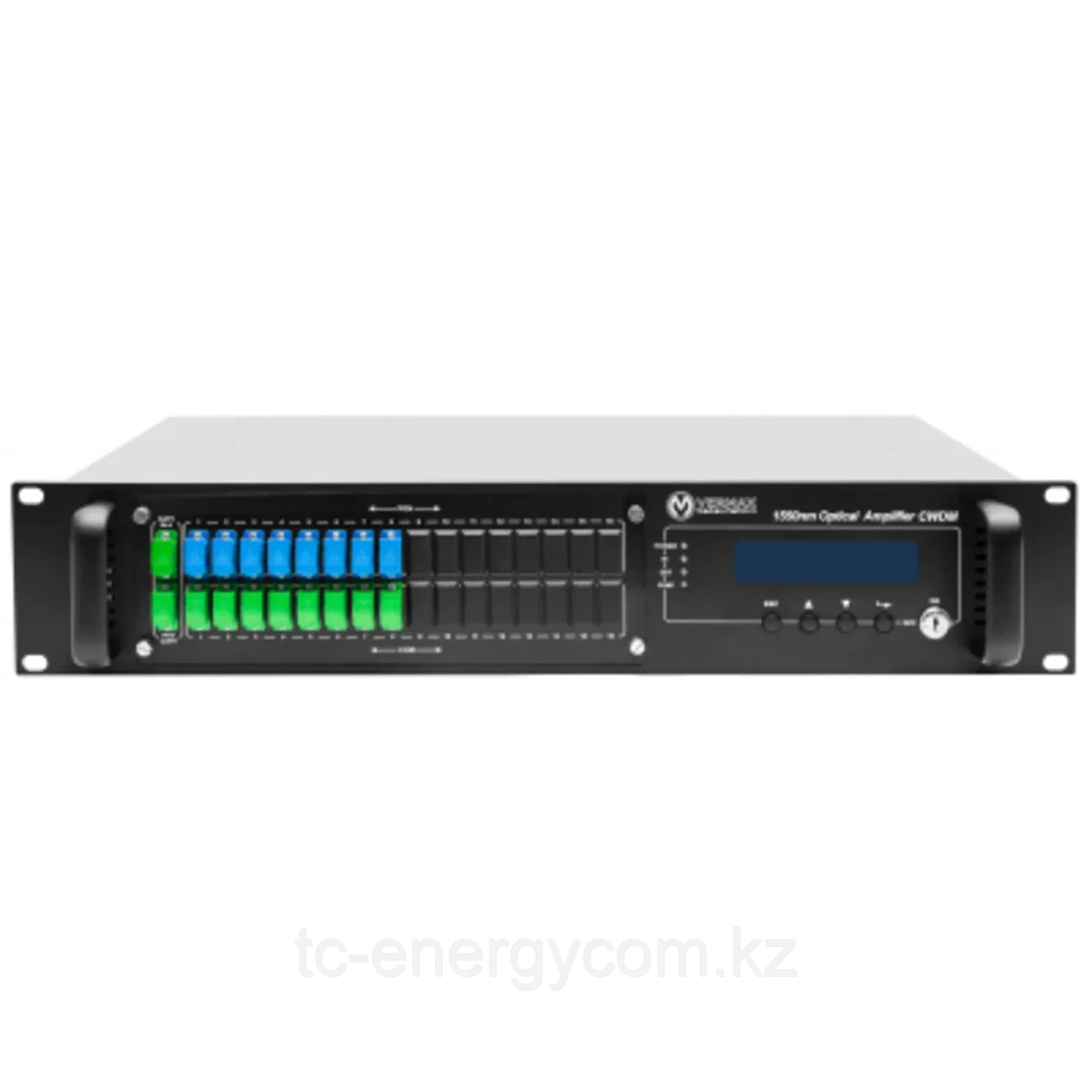 Оптический усилитель VERMAX для сетей КТВ, 2 входа, 8*16dBm выходов, WDM фильтр PON, фото 1