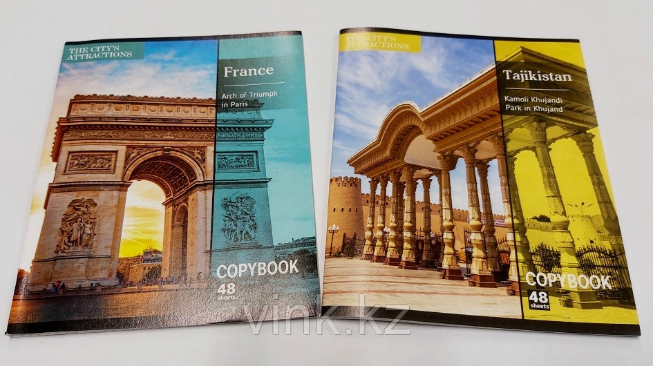 Школьная тетрадь А5 48 л. клетка, фото 1