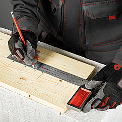 Болат шаршы, 300 мм, градуирлеу Matrix