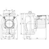 Циркуляционный насос Wilo TOP-S 80/7 DM PN6 (Ø 80 | 380В | 730Вт | от 0 до 49м3/час| 0 от до 7м Напор) L360MM, 130°, фото 3