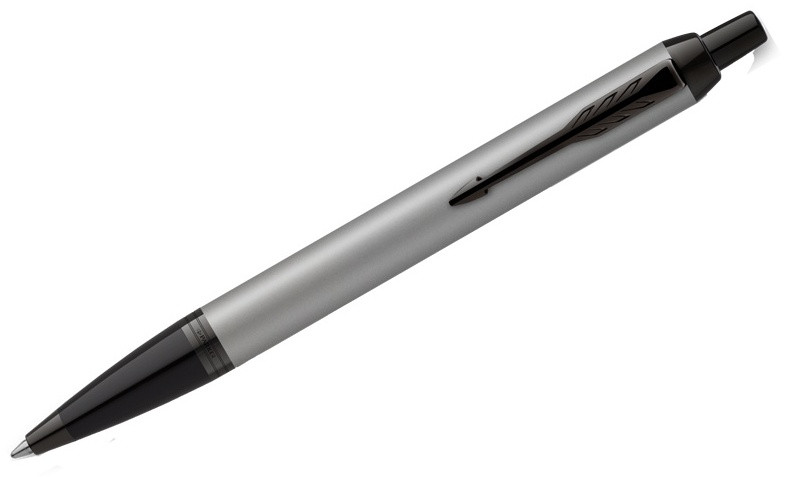 Ручка шариковая PARKER Achromatic Grey 1 шт, 1 мм, цвет чернил синий