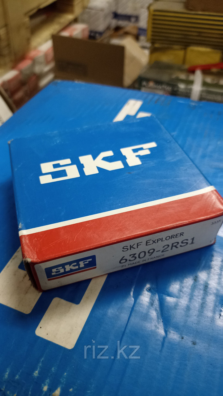 Подшипник шариковый 6309-2RS1 SKF ГОСТ 309, фото 1