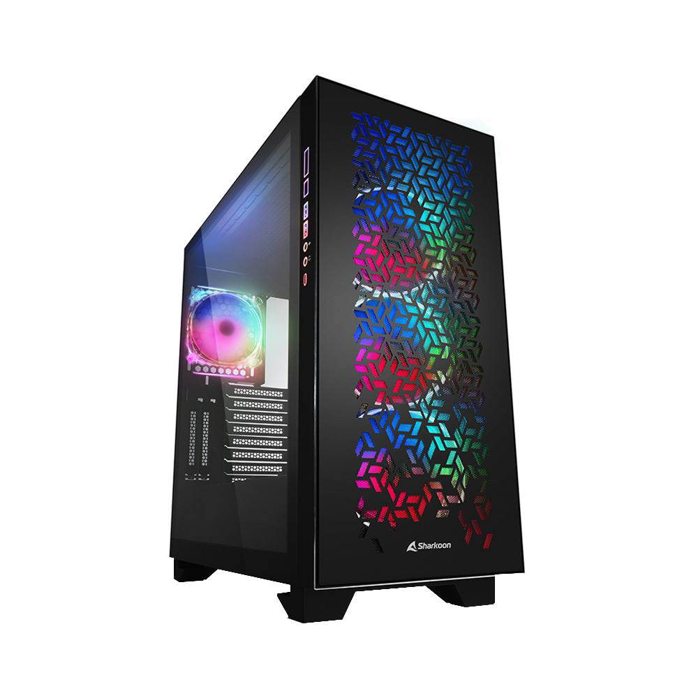 Корпус Sharkoon ELITE SHARK CA300H Bk