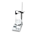 Цифровая магнитная мешалка с подогревом и ЖК-дисплеем MS-H-PROT с таймером, фото 3