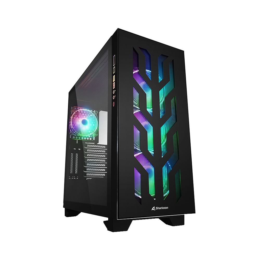 Корпус Sharkoon ELITE SHARK CA300T Black
