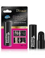 Disaar (Дисаар) Водостойкий порошок для закрашивания седины черный