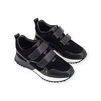 Классические женские кроссовки в черно-белом цвете 36