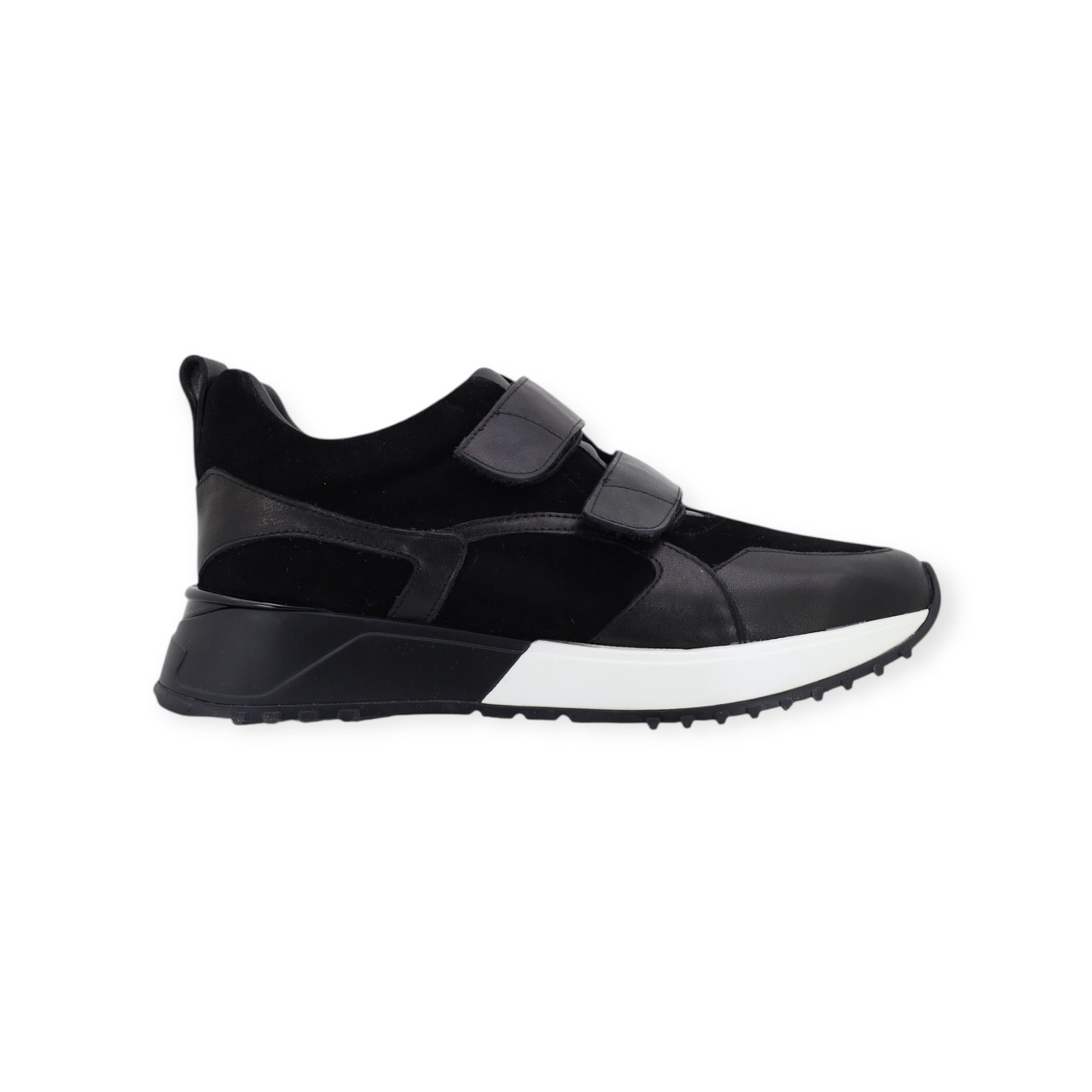 Классические женские кроссовки в черно-белом цвете - фото 1 - id-p125684367