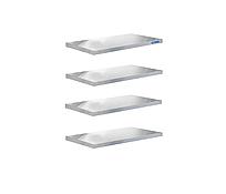 КОМПЛЕКТ СПЛОШНЫХ ПОЛОК ДЛЯ СТЕЛЛАЖА КУХОННОГО KAYMAN ПС-42/1204