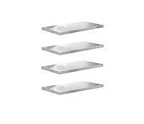 КОМПЛЕКТ СПЛОШНЫХ ПОЛОК ДЛЯ СТЕЛЛАЖА КУХОННОГО KAYMAN ПС-42/1206