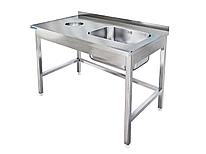 СТОЛ ДЛЯ ГРЯЗНОЙ ПОСУДЫ KAYMAN ДЛЯ П/М TATRA СПМ-123/1507 ЛЕВЫЙ