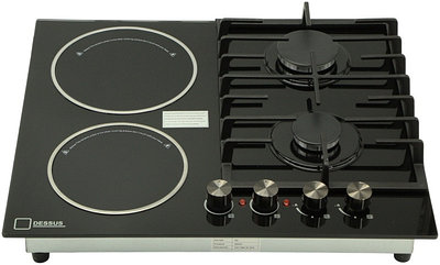 Комбинированная варочная поверхность Dessus DCGC62001B