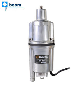 Вибрационный насос Вихрь ВН-15Н (280Вт | высота подъема воды – 72м | 18 л/мин | погружение до 3м | кабель 15м | нижний забор)