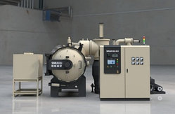 Вакуумная закалочная печь