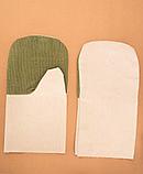 Рукавицы рабочие х/б с брезентовым наладонником, фото 2