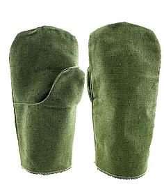 Рукавицы брезентовые Б-02 с двойным брезентовым наладонником 420 г.м² р.2