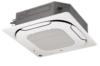 Полноразмерные кассетные четырехпоточные внутренние блоки серии ATOM от 2,8 до 16 кВт