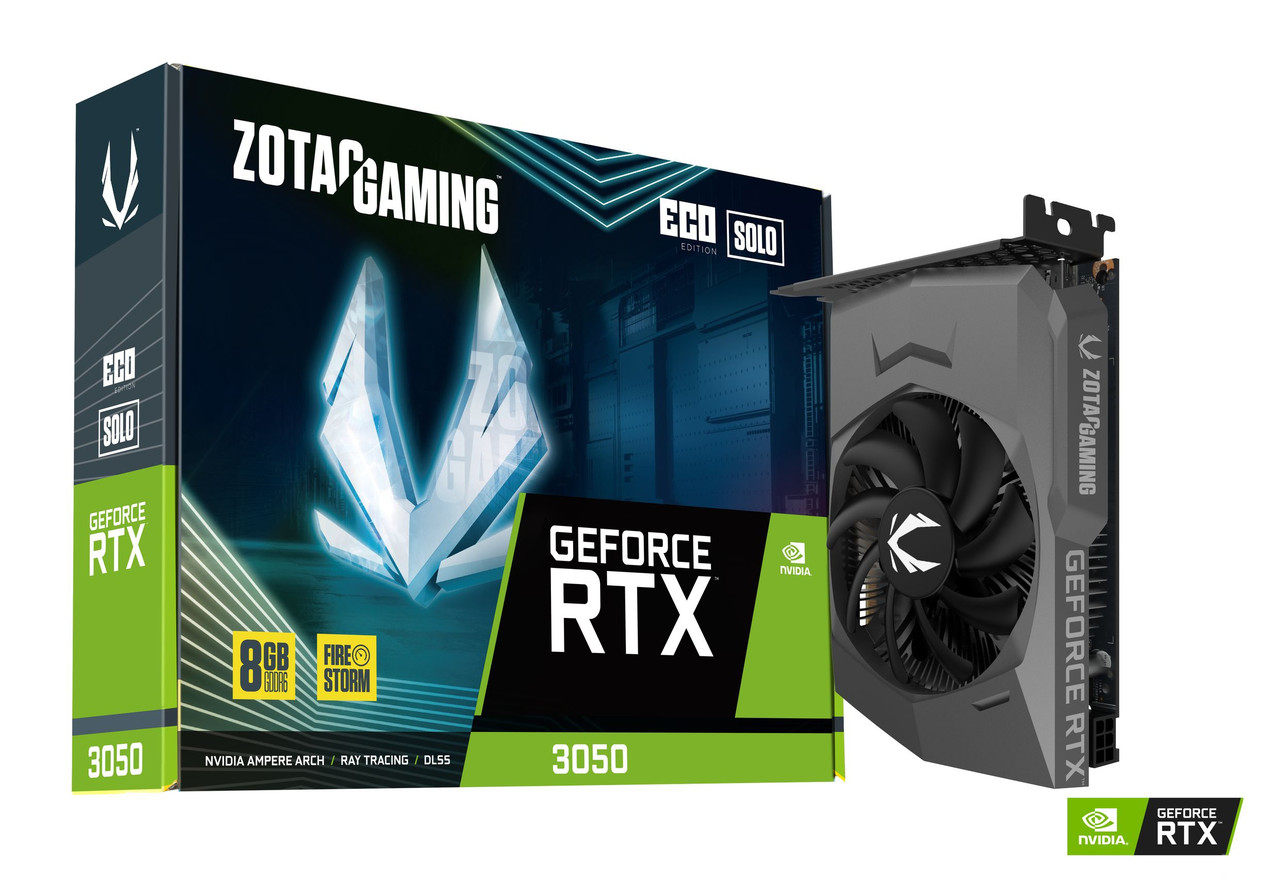 Видеокарта Zotac RTX 3050 8GB