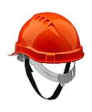 Каска защитная ЗУБР Мастер оранжевая, фото 2