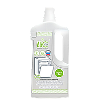 Жидкое средство для посудомоечной машины ABClean 1 л Профессиональное моющее, гипоаллергенное, без хлора