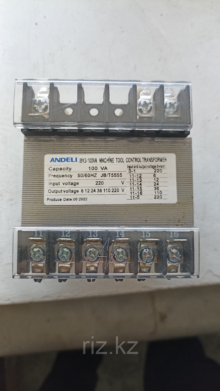Трансформатор понижающий ANDELI JBK3-100 VA 2-001042 JBK3-100 VA-A, фото 1