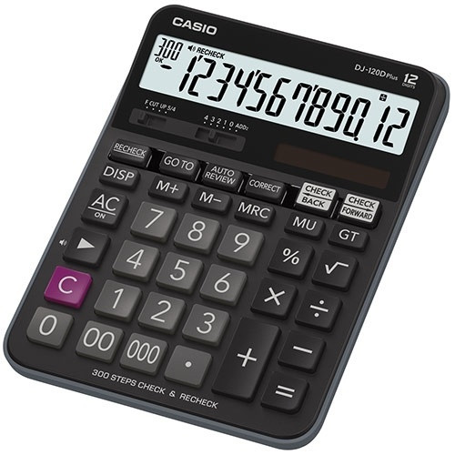 Калькулятор настольный Casio DJ-120DPLUS-W-EP