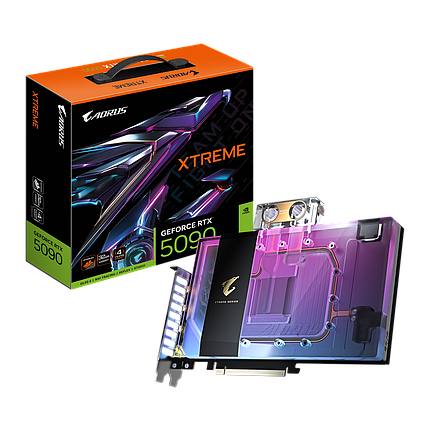 Видеокарта AORUS GeForce RTX 5090 XTREME WATERFORCE WB 32G, фото 1