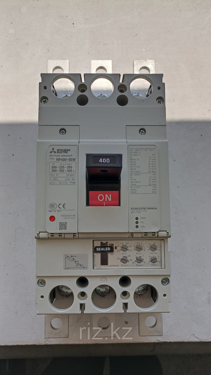 Автоматический выключатель Mitsubishi Electric  NF400-SEW 3P 200-400A, фото 1