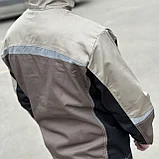 Костюм летний АЛЬФА кофейный, фото 6