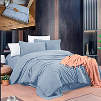 Комплект постельного белья Sikel из вареного хлопка двуспальное евро Grey