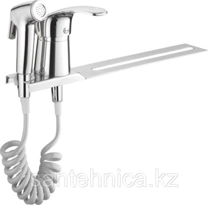 Қоспалауыш /Смеситель Casela 55221-1 хром на унитаз гигиен. душ